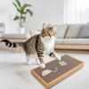 Cat Scratching Board with Woven Mouse & Catnip Bag Interactive Toy Bundle