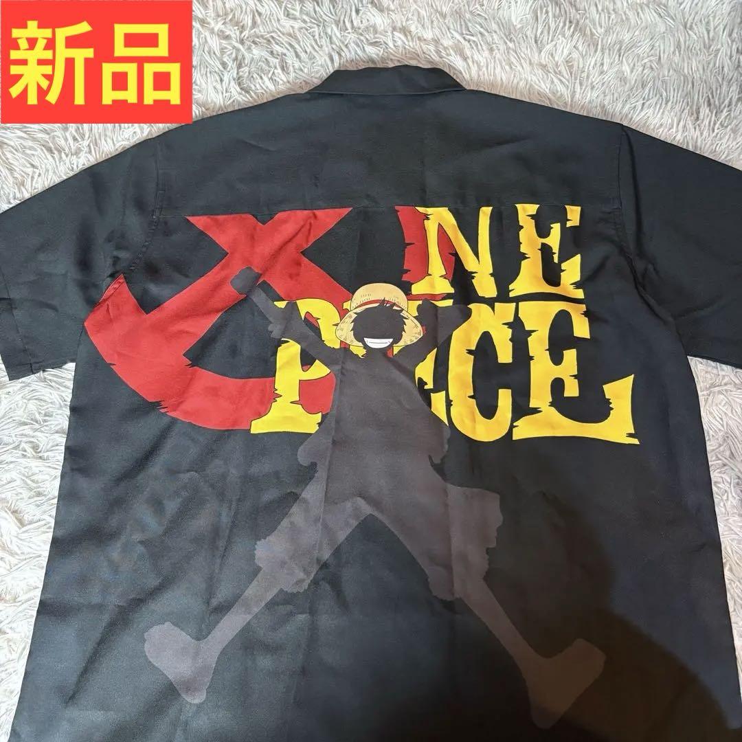 

[USED] One Piece 25th Anniversary Black Short Sleeve Shirt with Tag