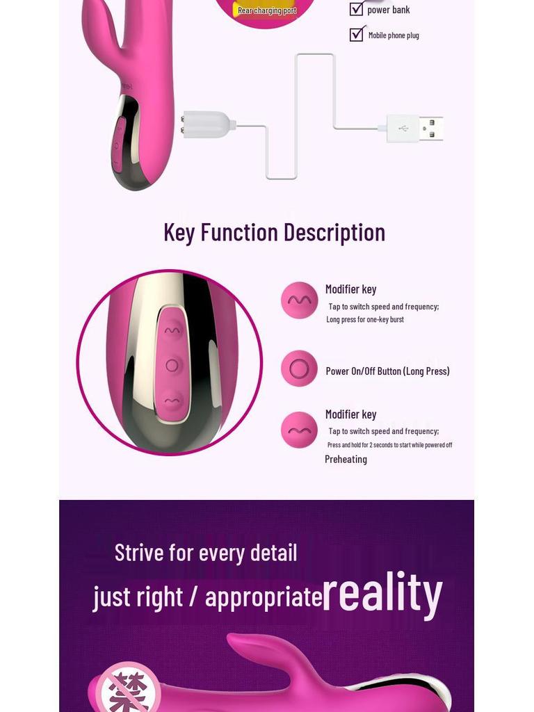Thunder Dream Fully Automatic Retractable Masturbator for Men and Women