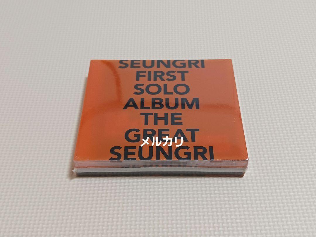 

[USED] FIRST SOLO ALBUM THE GREAT SEUNGRI Seungri Korean CD
