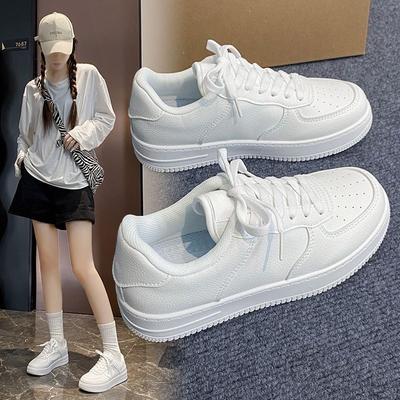 Modische, verschleißfeste Außenhandels-Weißschuhe für Damen, Herbst 2025 neu, leicht und atmungsaktiv, lässig, vielseitig, Sportschuhe, vielseitige Schuhe