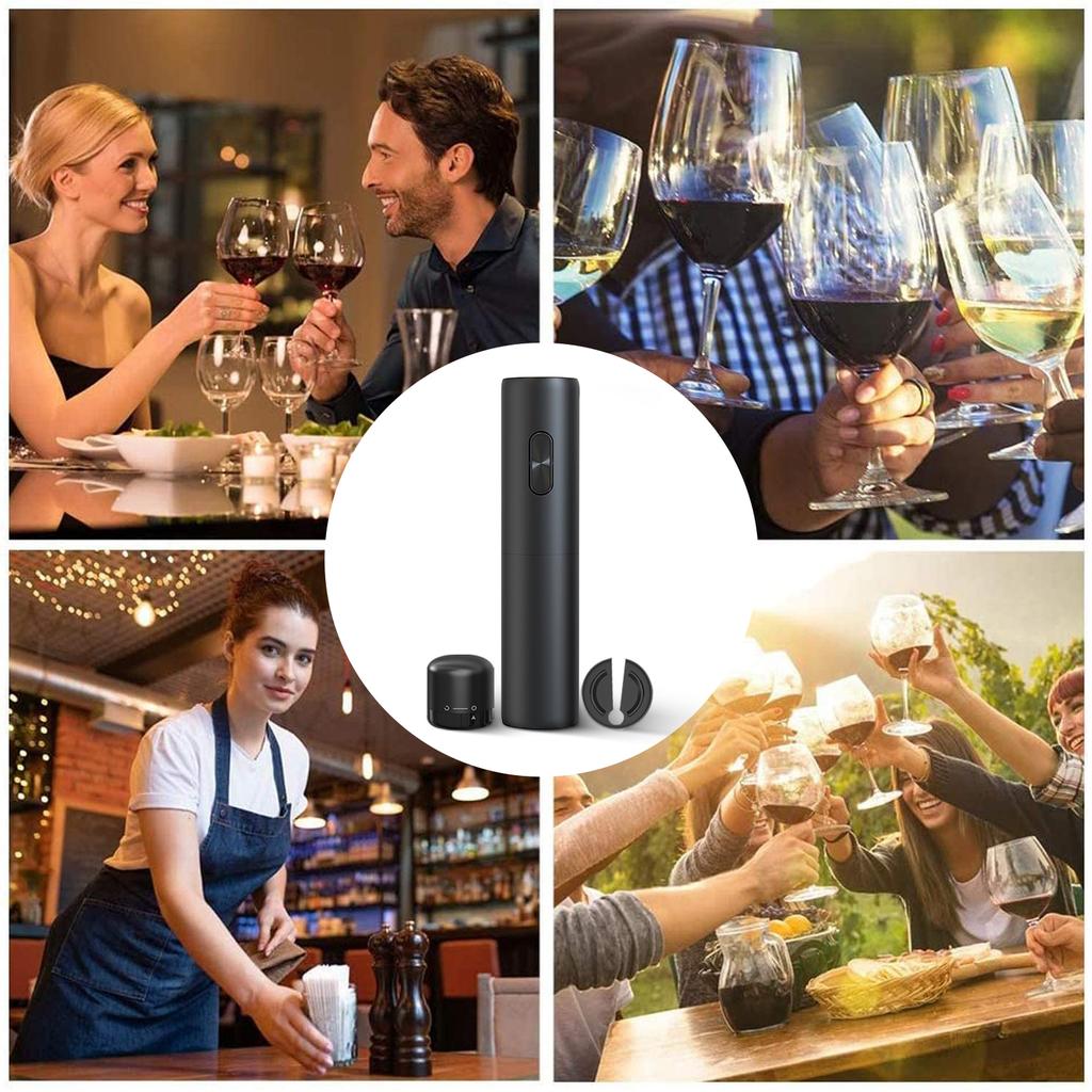 Electric Wine Bottle Opener Automatic Red Wine Corkscrew Wine Opener Wine Battery Bottle Opener Tools Kitchen Products