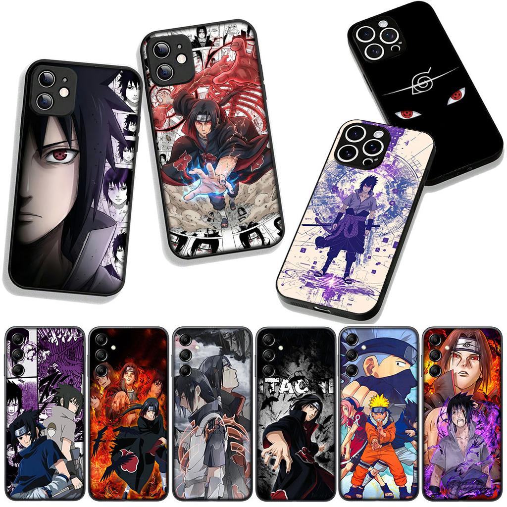 Phone Cover Narutos Itachi Uchiha Sasuke Casing for Apple iPhone 17 16 11 Pro XS Max XR 6 7 8 Plus + 16E SE 2020 Air 5 8+ Case