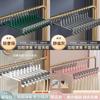 Stainless Steel Pants Hangers With Nonslip Clips For Home Storage And Laundry Organization