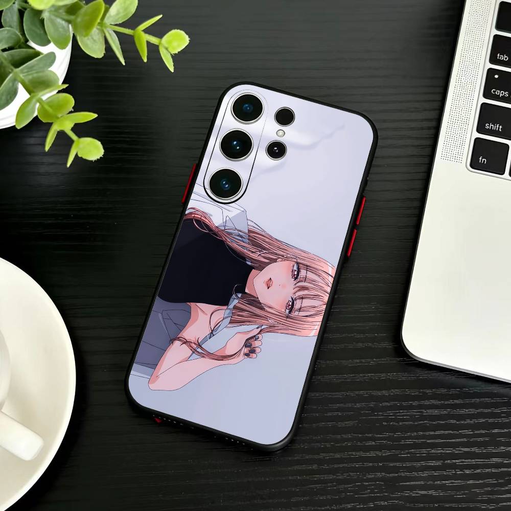 J-Darling Marin Kitagawa Colorful Silver Phone Case For Samsung S26,S25,S24,S23,S22,S21,S20,S30,Ultra,Plus,Fe,Note,5G Black Cov