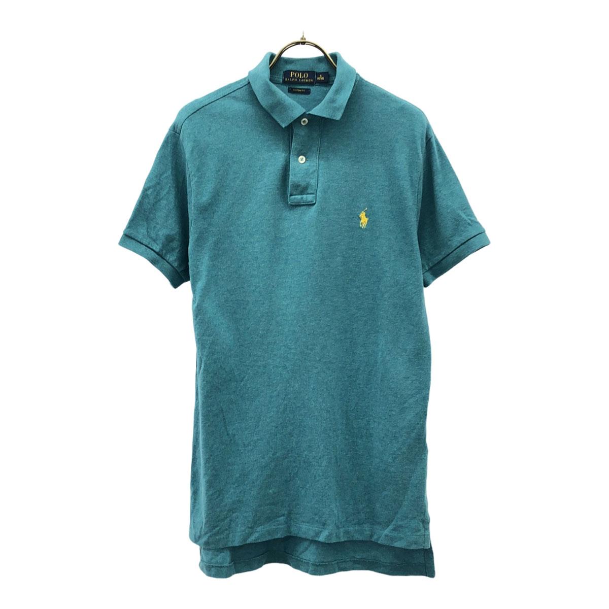 

POLO RALPH LAUREN CUSTOM FIT Вышивка логотипа Футболка поло с коротким рукавом Мужская Б/у