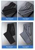 Men's Quick-Dry Ice Silk Elastic Print Cropped Sports Pants - Thin, Loose & Plus Size for Summer