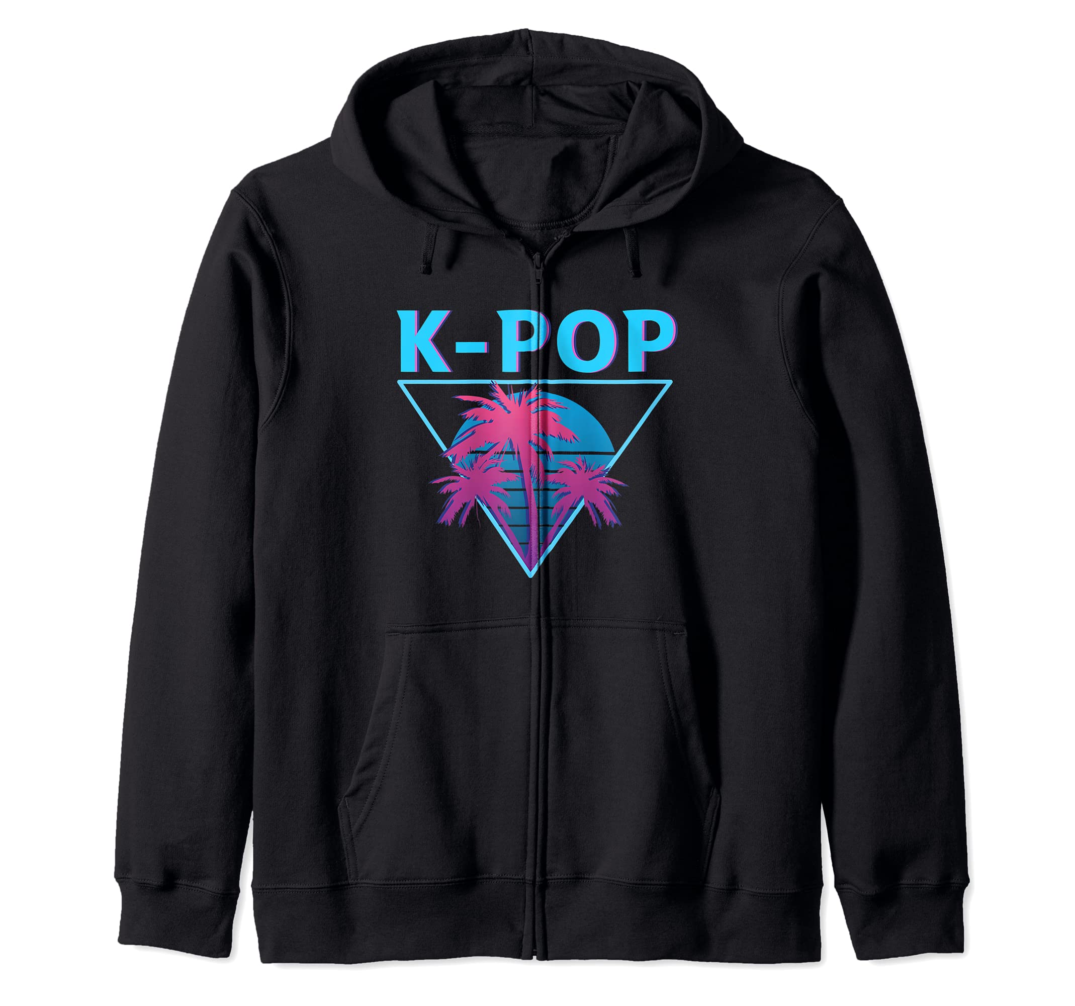 K-POP и Расслабление: Летняя толстовка на молнии для любителей K-POP музыки.