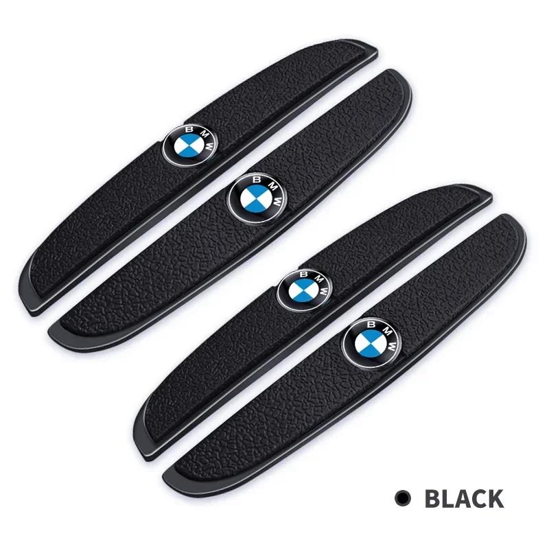 YAMHS1 4pcs Rubber Bumper Strip Car Door Anti-Collision Emblem Sticker For bmw e46 e39 e90 e60 e30 f10 f11 f20 f30 g20 g30 x1 x3 x5 z4