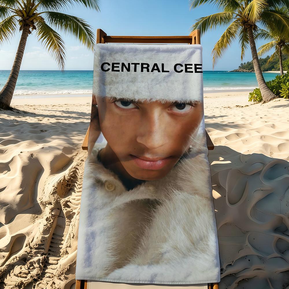 C-Central Rapper C-Cee Towel For Outdoor Camping Beach Towel Super Absorbent Quick-Drying Summer Towel