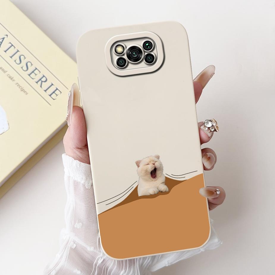 For Xiaomi Poco X3 NFC Case PocoX3 Pro Cute Funny Cartoon Cover Soft Silicone Case For Xiaomi Poco X3 Pro PocoX3 NFC Shell Coque