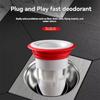 Bathroom Silicone Floor Drain Bathroom Deodorizing Core Deodorizing Drainage Pipe Deodorizer Sewer Pest Control Device Filter