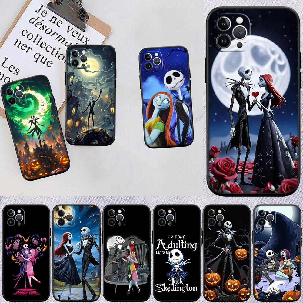 CJ83 Nightmare Before Christmas Phone Case for Samsung Galaxy Note 10 20 S23 S24 S25 Ultra FE Plus Edge Lite A02S A35 A07 A17