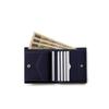 All Bottarato Leather Bifold Wallet Wallet Finest Leather Genuine Leather Present New Life White Day [Bonaventura] (Shrink Leather) [Navy] Europe's