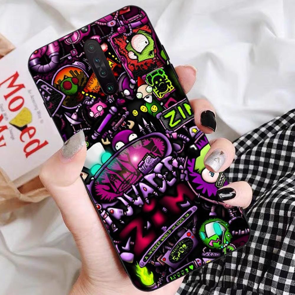 Invader Zim Anime Phone Case For Redmi 5 6 7 8 9 10 Plus Pro 6 7 8 9 A GO K20 K30 K40 Pro Plus F3 Fundas