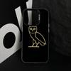 D-Dark O-Owl O-Night Phone Case For iPhone 17,16,15,14,13,12,11 Plus,Pro Max,XS,Colorful Silver Phone case Funda Cover