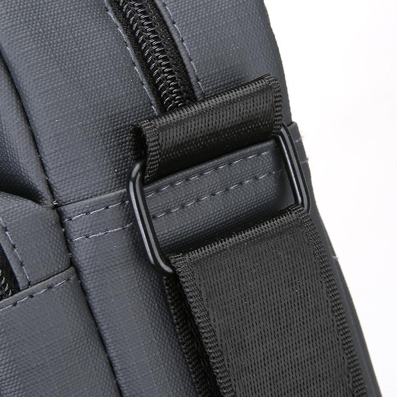 Herren Anti-Diebstahl Business Umhängetasche - Langlebige Büro-Aktentasche mit mehreren Reißverschlusstaschen