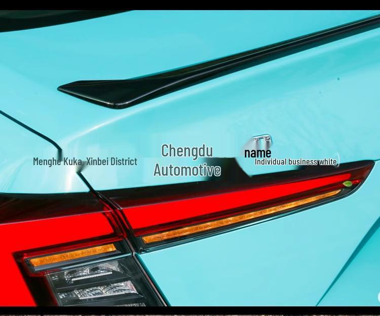 Ala/Diffusore Posteriore Civic 11ª Generazione 2022-2023 Phantom Night Edition