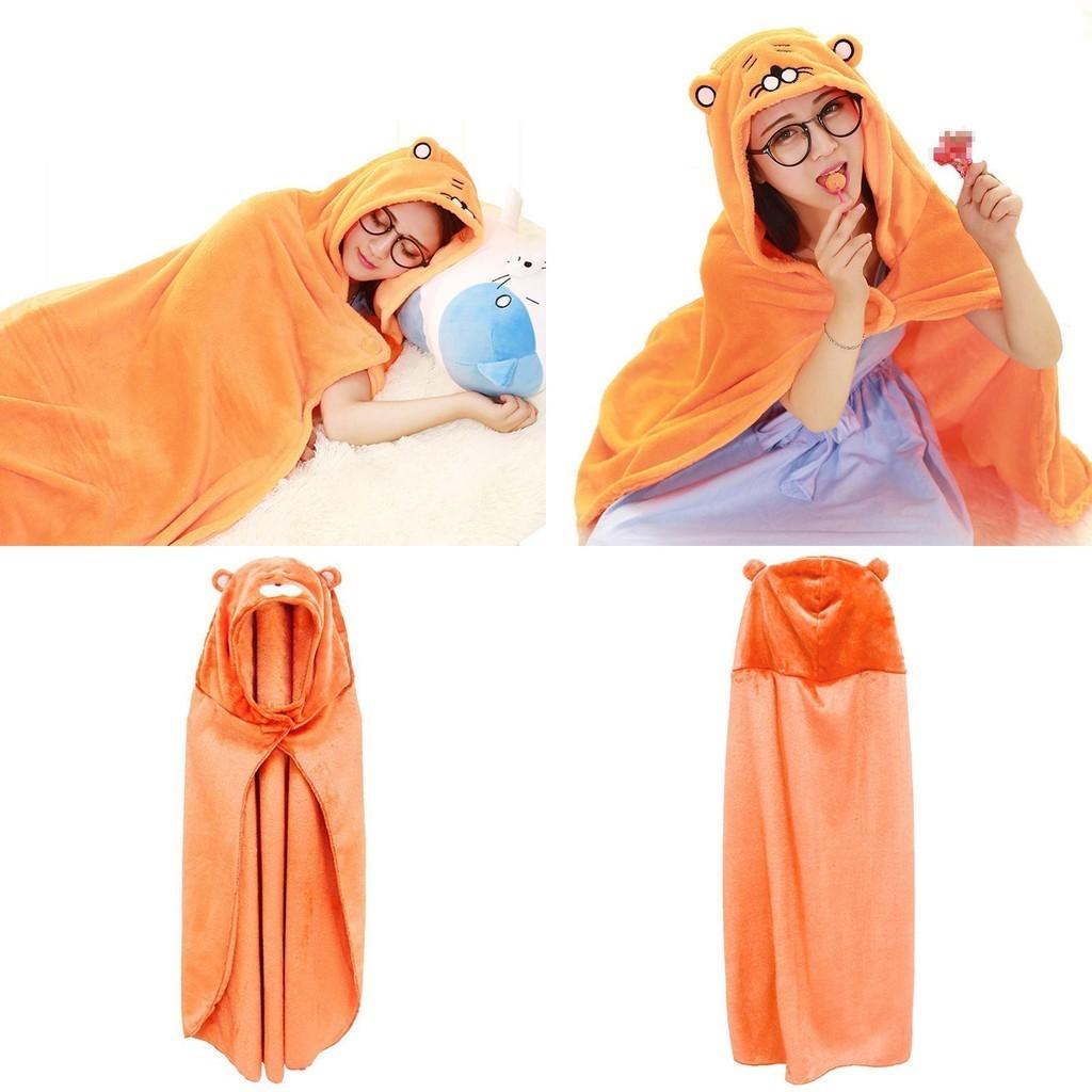 Cozy Himouto! Umaru-chan Otaku Cosplay Costume Flannel Blanket Hoodie Cape