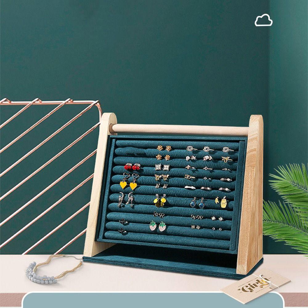 Duurzame Ring Display Stand Meerlaags Armband Opbergrek Sieraden Organizer Houder Ambachtelijke Beurs