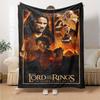 1pc Lord of the Rings Return of the King Flannel Blanket Soft Warm Throw for Home, Office, Travel, All-Season Cozy Bedding Gift L1448