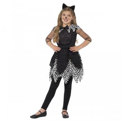 Smiffys Girls Deluxe Cat Costume