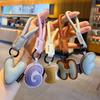PU-Leder 26 Schlüsselanhänger Bunter geflochtener Handgelenkriemen Anti-Verlust Lanyard Schlüsselring Koffer Kamera Handyhülle Rucksack Anhänger