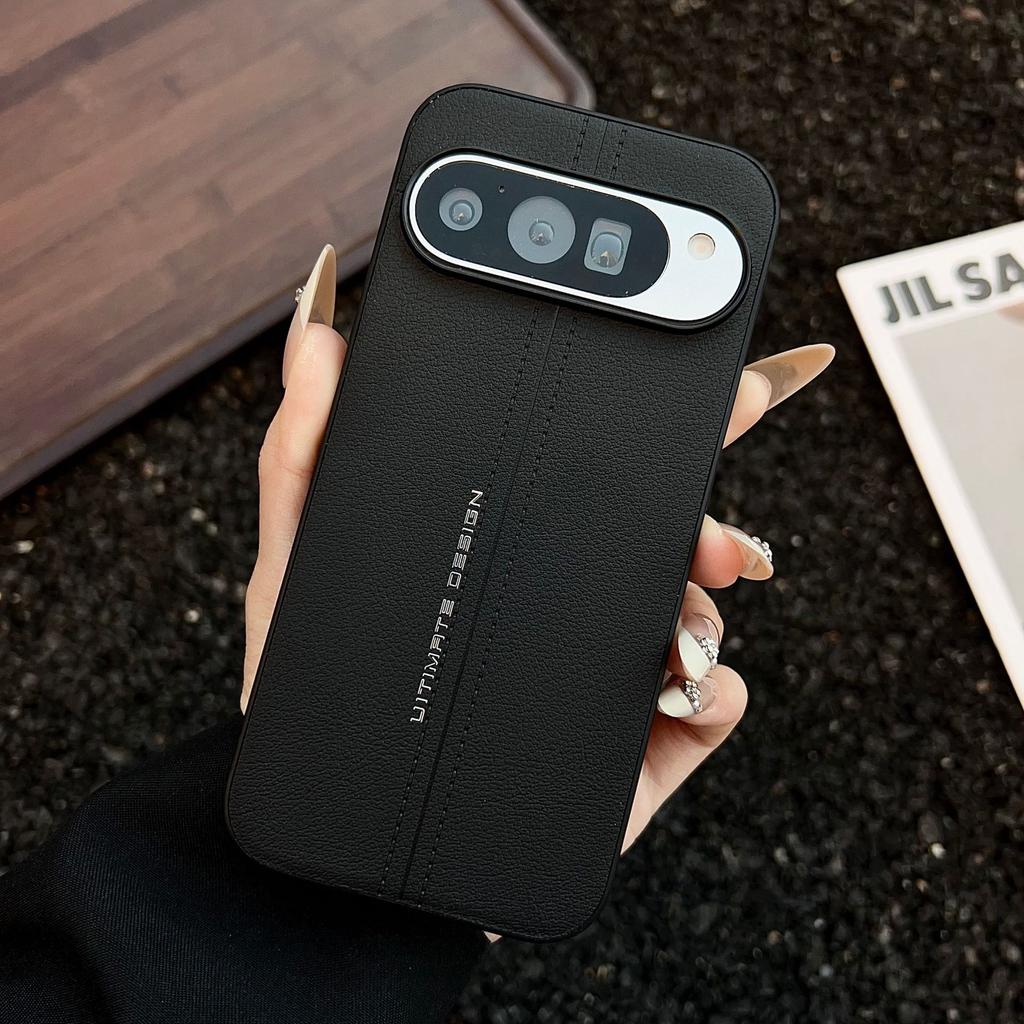 Suitable for Google pixel10ProXL leather pattern mobile phone case Google pixel9A anti-drop protective case
