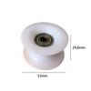 Rowing Machine Bearing Wheel Heavy Duty Gym Equipment Wheels Replacement Pulley for Fitness Exercise Strength Training Home Gym