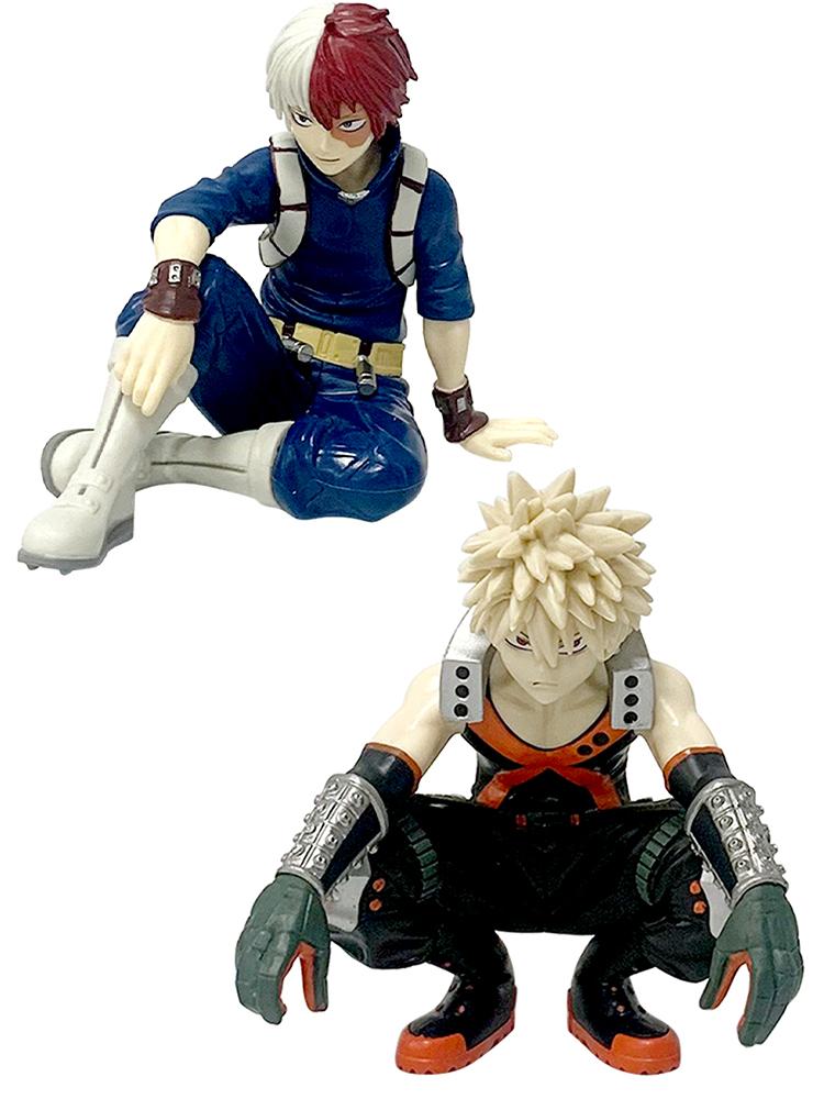 My Hero Academia Anime Figures Model Bakugou Katsuki Todoroki So Toy Gifts PVC That As Ornamental and Collectible or Entertaining Play Safe