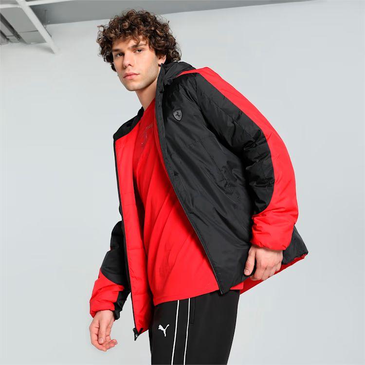 Puma Ferrari Style Reversible Padded Jacket 62709301 Size Xs