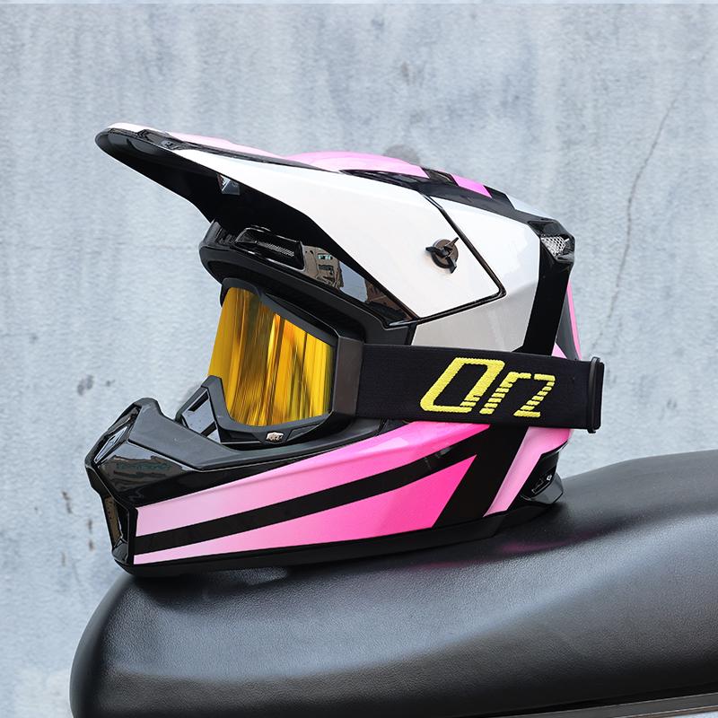 903-Motorcycle Off-Road Helmet, Fully Covered Electric Vehicle, Pulling Full Helmet, Mountain Downhill, All Season