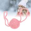Nose Warmer Hand Knitted Soft Nose Cover Unisex Comfortable Fit Breathable Nose Protector for Winter Outdoors Activities