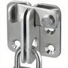 1PC Flip Latch Gate Bolt - Safety Door Lock Catch, for Barn, Cabinet, Pet Cage, Garden, Bathroom, Garage & Window