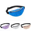 Elegant Geometric Holographic Waist Bags Stylish Fanny Belt Packs For Any Occasion