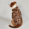 Pet Dog Costume Fashion Leopard Printed Pet Coat Cotton Soft Pullover Dog shirt Jacket Bluza Kot Sweter Odzież dla zwierząt Strój