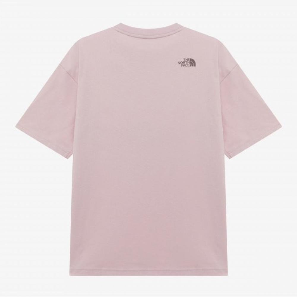 The North Face White Label Retro Short Sleeve Round Tee Pale Pink