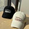 New Spring and Summer Soft Top American Letter Embroidered Baseball Cap Children Spring and Summer Wide Brim Show Face Small Soft Top Retro Trend
