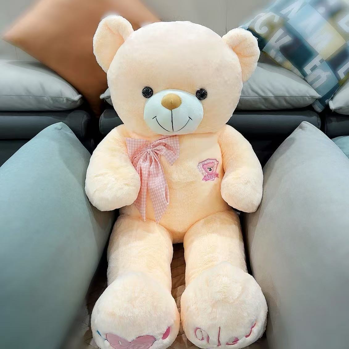 

Teddy Bear Doll Plush Pillow Lori Big Bear Hug Bear Girl Bed Sleeping Pillow Children s Soothing Doll 90cm