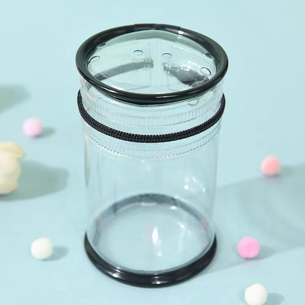 Creative Thicken Transparent Bag for Doll Display Storage Bag Mystery Doll Protection Case Mystery Toy Storage Boxes for Doll Toy Zipper Pouch