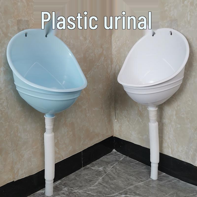 Wall-Mounted Children's Plastic Urinal - Simple Flushless Design