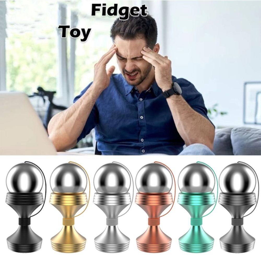 Cool Gadgets Heavy Fidget Ball Sensory Toy Spinner Fingertip Toy  Hand-Eye Coordination