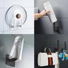 2/4/8pcs Punch-free Baseball Cap Hooks Multifunctional Bathroom Storage Rack Towel Bag Storage Racks Caps Organizer Hangers