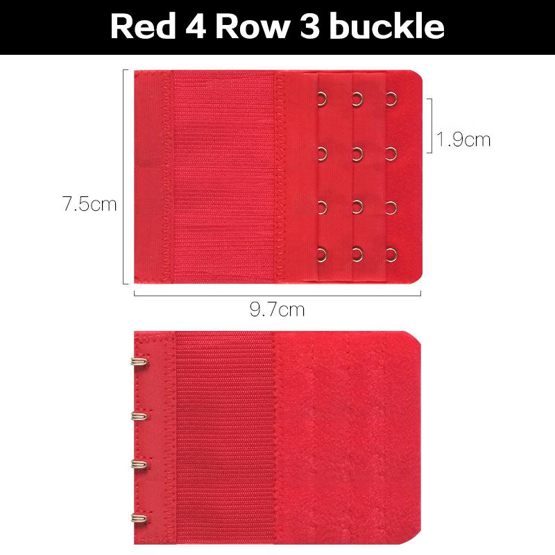 2/3/4 Hook Bra Extender For Women's Elastic Bra Extension Strap Hook Clip Expander Adjustable Belt Buckle Intimates Accessories