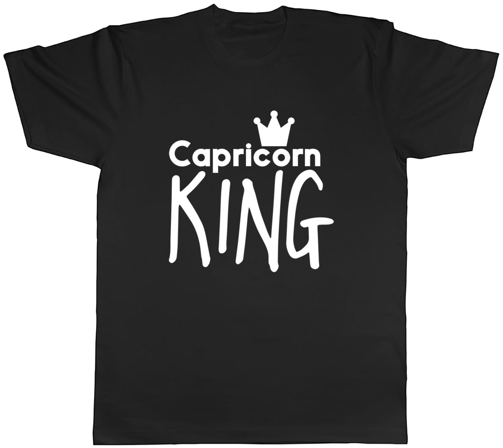 Capricorn King Mens Unisex T-Shirt Tee S