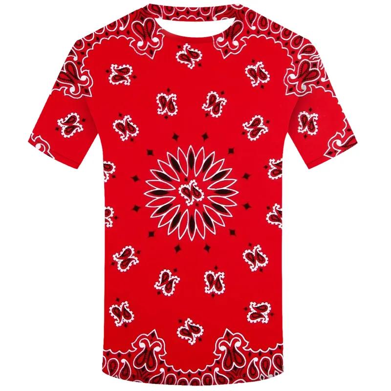 Bobby 2 Mode Bandana Grafische T-shirts Zomer Trend Korte Mouw Heren 3D Geprinte T-shirts Casual Streetwear Oversized Coole T-shirts Tops 2XL