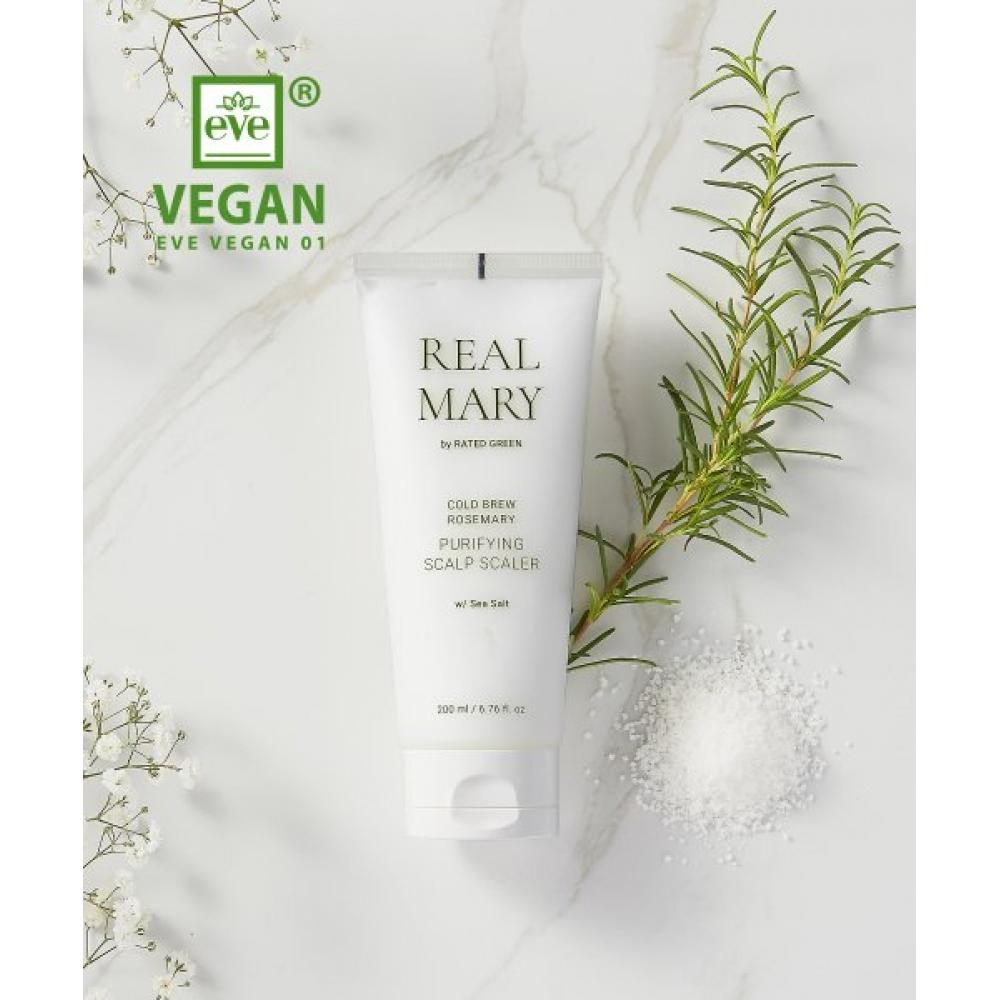 Ratedgreen Real Mary Очищающий скраб для кожи головы 200 мл none