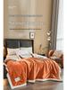 Thickened Three-Layer Milk Velvet Baby Blanket, Machine Washable Fleece Gift Cover