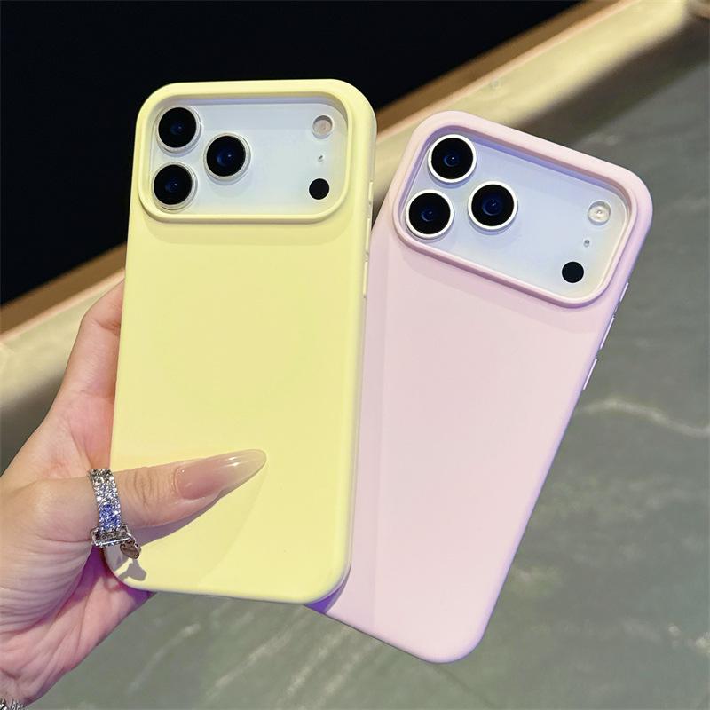 For iPhone 17 16 15 14 13 Pro Max Luxury Original Liquid Silicone Case For iPhone Air 14 15 16 Plus Magsafe Magnetic Protect Cover