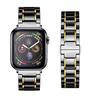 Ceramic Metal strap for Apple watch 45mm 44mm 41mm 42mm 46mm Replacement bracelet Wristband iwatch Ultra 10 9 8 7 6 5 4 SE band